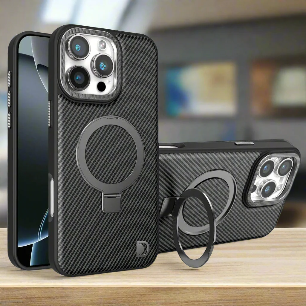 Apple iPhone 16 Pro Max AG 3K Carbon Fiber, Magsafe Ring Cover