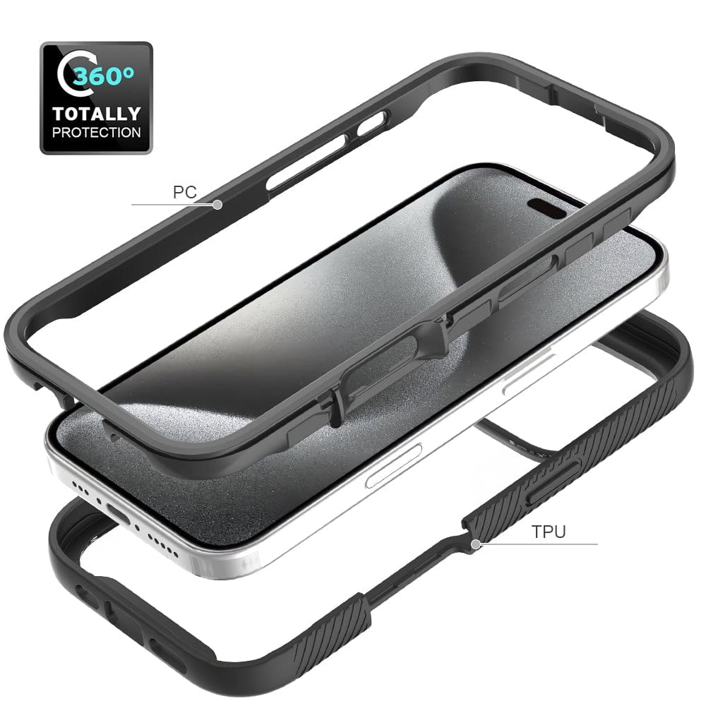 Apple iPhone 16 Pro Full Enclosure Cover, Built-In Screen Protector - Image 6