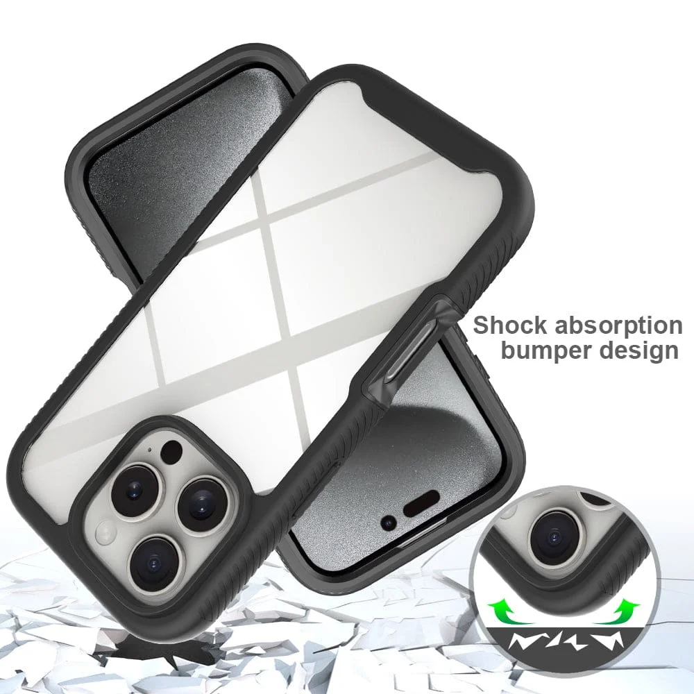 Apple iPhone 16 Pro Full Enclosure Cover, Built-In Screen Protector - Image 7