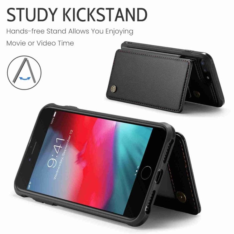 Apple iPhone 7 Plus / 8 Plus CaseMe C22 Rear Wallet Cover with Card Slots - Image 6