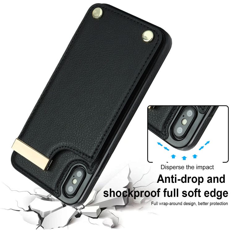 Apple iPhone XS Max Fan Fold Wallet Rear Cover - Image 3