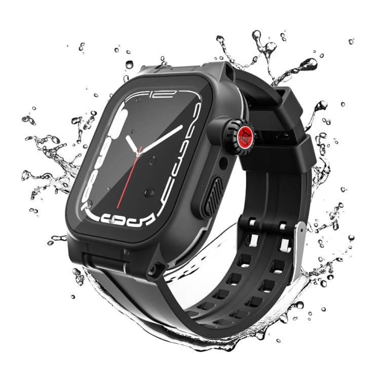 Apple Watch Series 4/5/6/SE 44mm RedPepper Shellbox Waterproof Watch Cover with Screen Protector