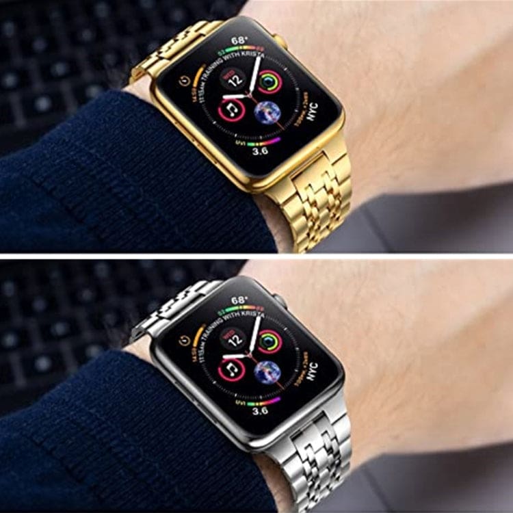 Apple Watch Stainless Steel Link Band | Metal Replacement Strap - Image 3