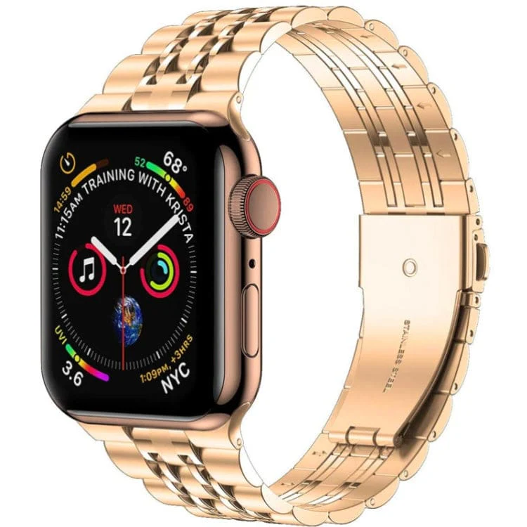 Apple Watch Stainless Steel Link Band | Metal Replacement Strap - Image 8