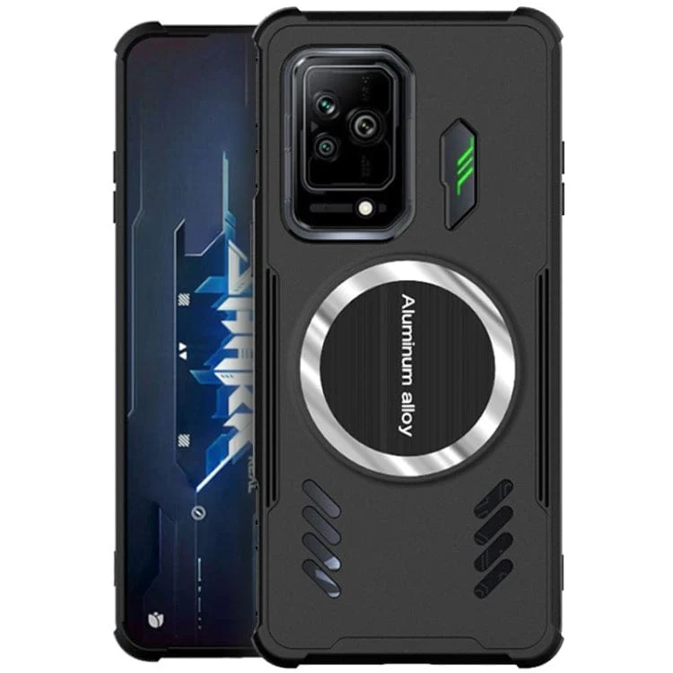 Black Shark 5 / 5 Pro - IMAK Graphene MagRing Cooling Protective Cover