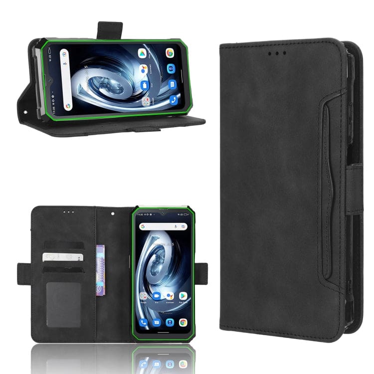 Blackview BV7100 Flip Wallet Cover with Removable Front Card Wallet, Card Slots
