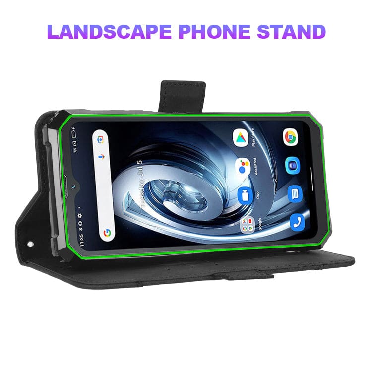 Blackview BV7100 Flip Wallet Cover with Removable Front Card Wallet, Card Slots - Image 6
