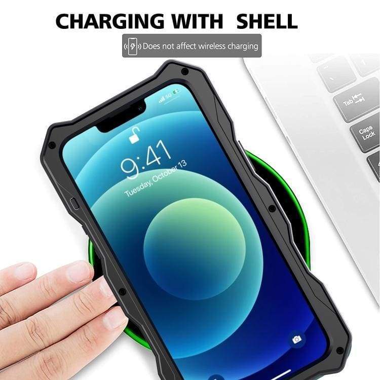 Apple iPhone 13 Pro - Metal Protective Cover and Screen Protection, Sliding Camera Cover, Water/Dust Resistant - Image 6