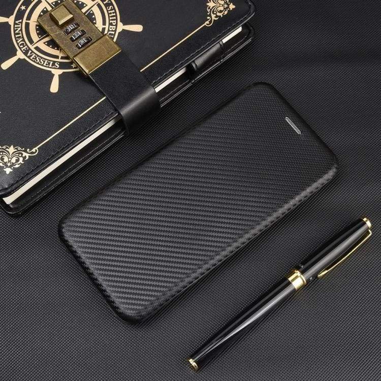 Apple iPhone 12 Mini Carbon Shell Flip Phone Cover/Wallet - Image 7