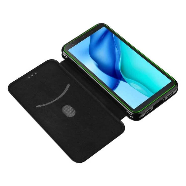 BLACKVIEW BV6300 / BV6300 PRO Carbon Shell Flip Phone Cover/Wallet - Image 5