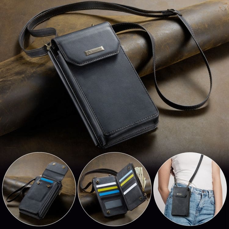 CaseMe ME40 Phone Crossbody Wallet, Shoulder and Wrist Strap, Card Slots - Image 2