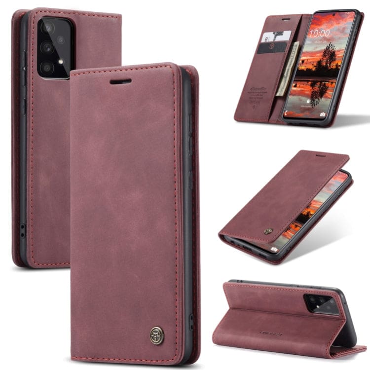 Samsung Galaxy A33 5G CaseMe 013 Flip Cover with Magnetic Closing Front Cover , Card Slots, Wallet
