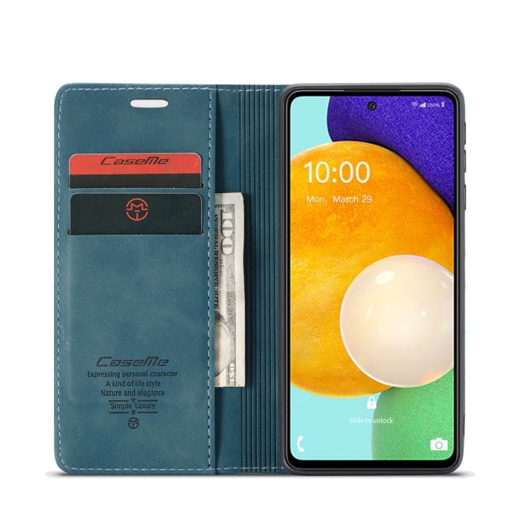 Samsung Galaxy A53 5G CaseMe 013 Wallet Flip Cover with Magnetic Closing, Card Slots - Image 4
