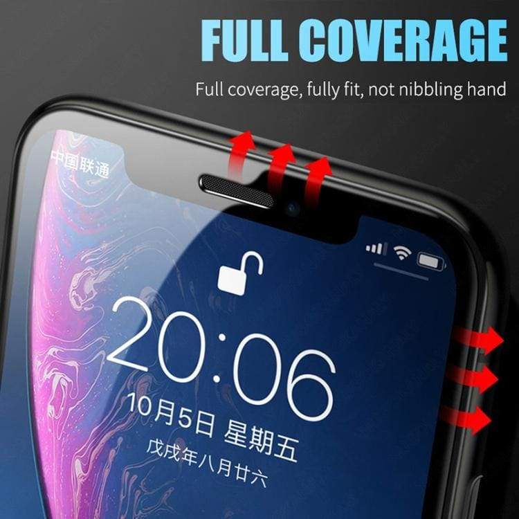 [3 PACK]  Samsung Galaxy M20 Ceramic Film Screen Protector, Anti-Scratch, Black Border - Image 3