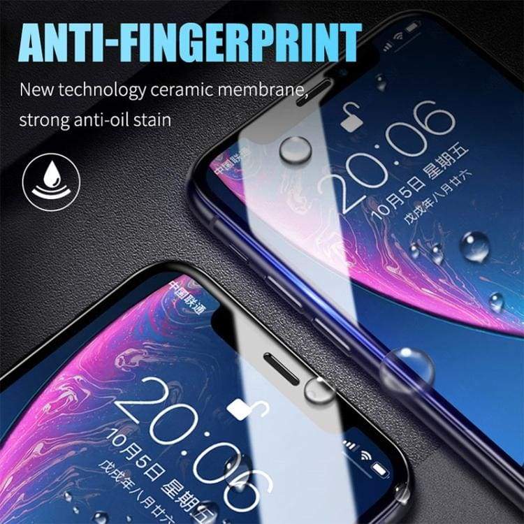 [3 PACK]  Samsung Galaxy M20 Ceramic Film Screen Protector, Anti-Scratch, Black Border - Image 4