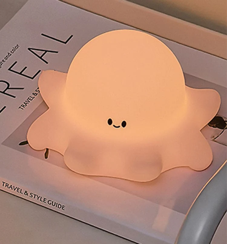 Children's Soft Silicone Night Light, Multi-colour Tap Control, Cuties, Rechargeable - Image 4