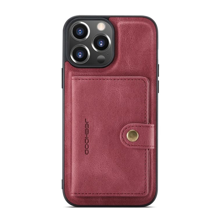 Apple iPhone 14 Pro Max - JH Rear Case with Magnetic Detachable Wallet, Self Aligning - Image 2