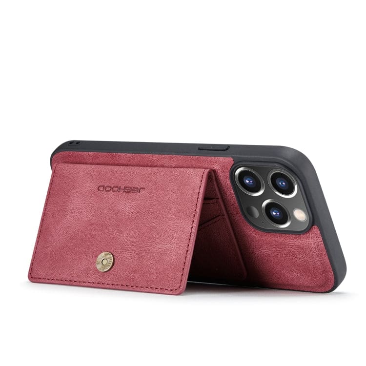 Apple iPhone 14 Pro Max - JH Rear Case with Magnetic Detachable Wallet, Self Aligning - Image 3