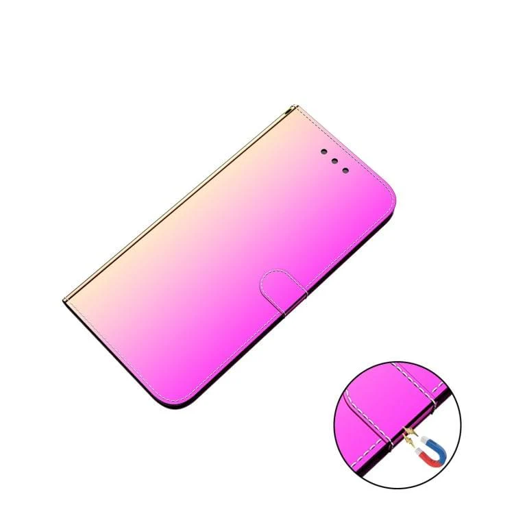 Mirror Reflective Flip Phone Cover/Wallet - For Umidigi A7S Phone - Image 5
