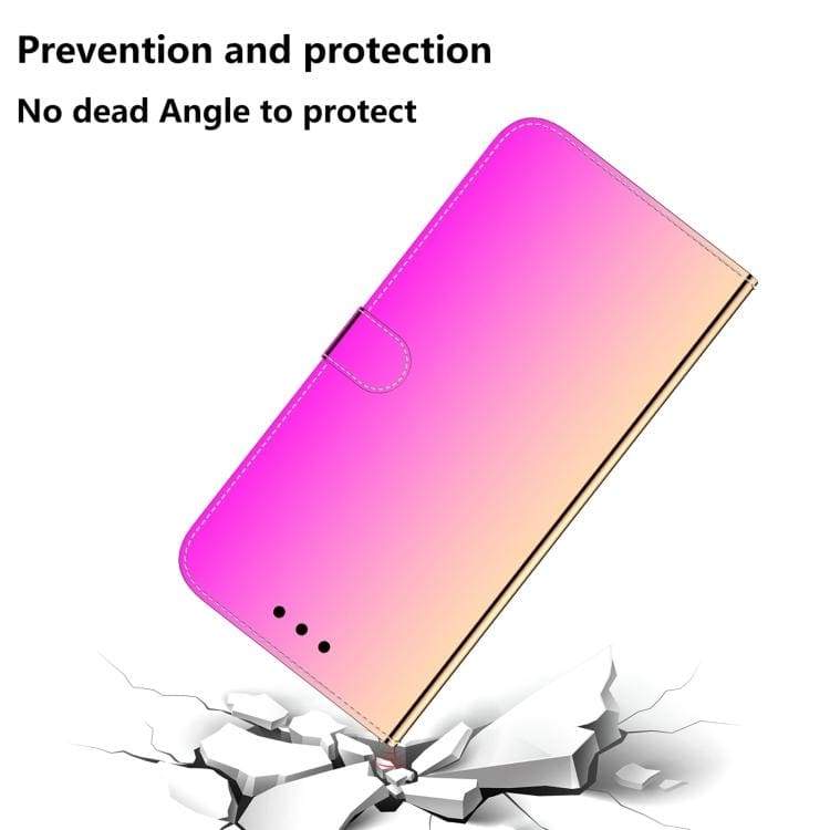 Mirror Reflective Flip Phone Cover/Wallet - For Umidigi A7S Phone - Image 6
