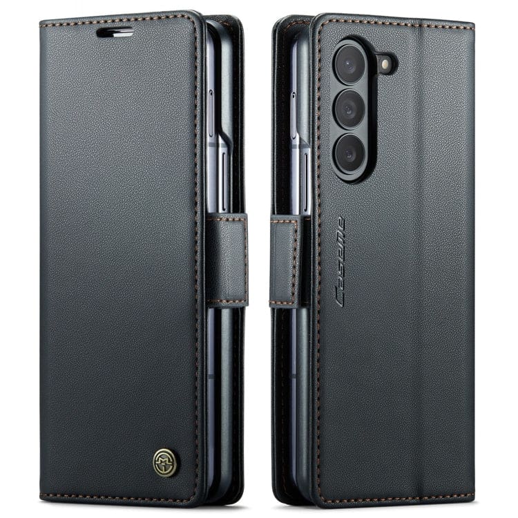 Samsung Galaxy Z Fold 5 CaseMe 023 Wallet Flip Cover, RFID Protection, Card Holder - Image 2