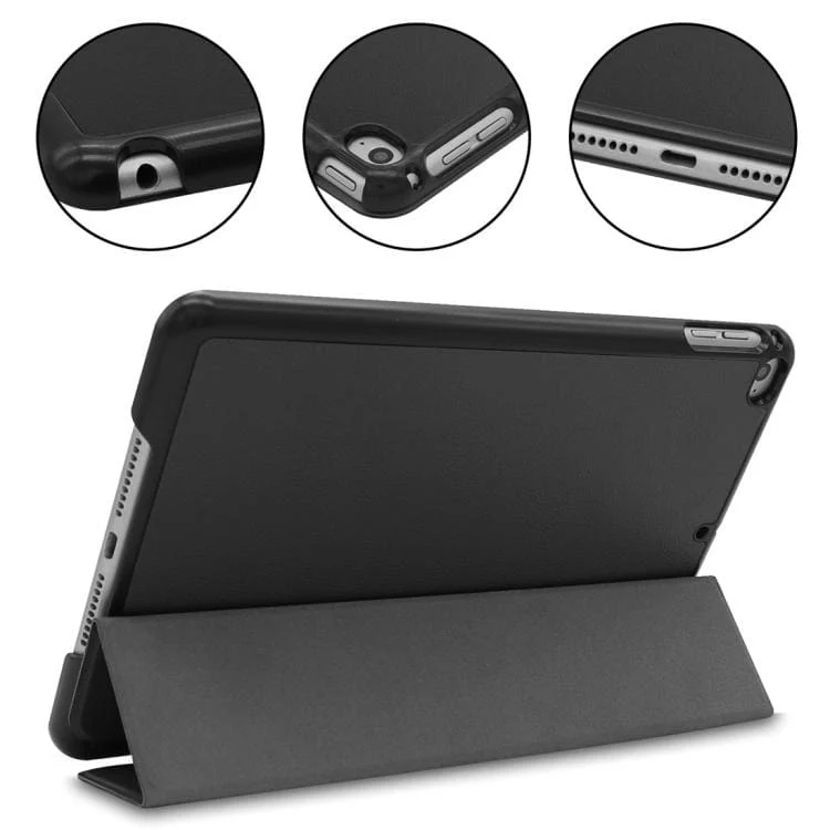 Apple iPad Mini 4 / iPad Mini 5 Custer Flip Front Tri-Fold Protective Tablet Cover - Image 7