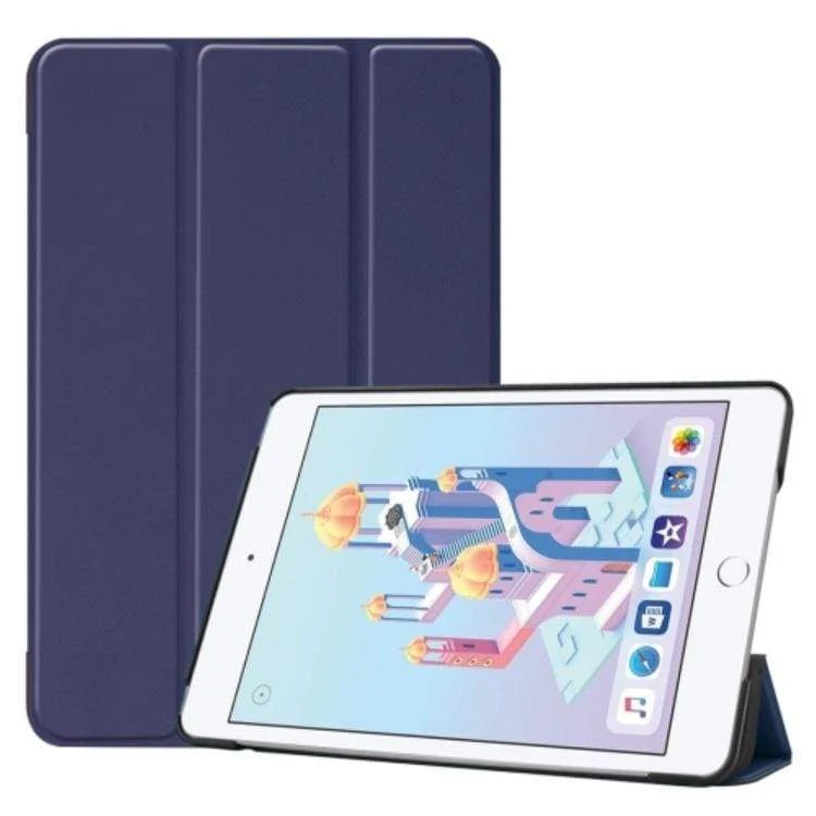 Apple iPad Mini 4 / iPad Mini 5 Custer Flip Front Tri-Fold Protective Tablet Cover - Image 8