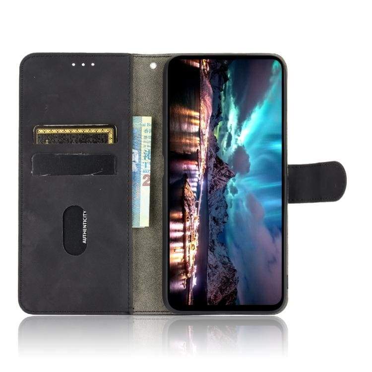 Umidigi A7S Phone Deluxe Calf Skin Texture Flip Phone Wallet - Image 5