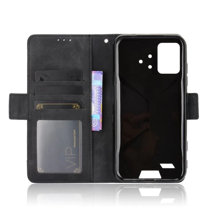 Umidigi Bison/ Bison Pro Deluxe Flip Cover Case, Credit Card Slots, Magnetic Closing - Image 4