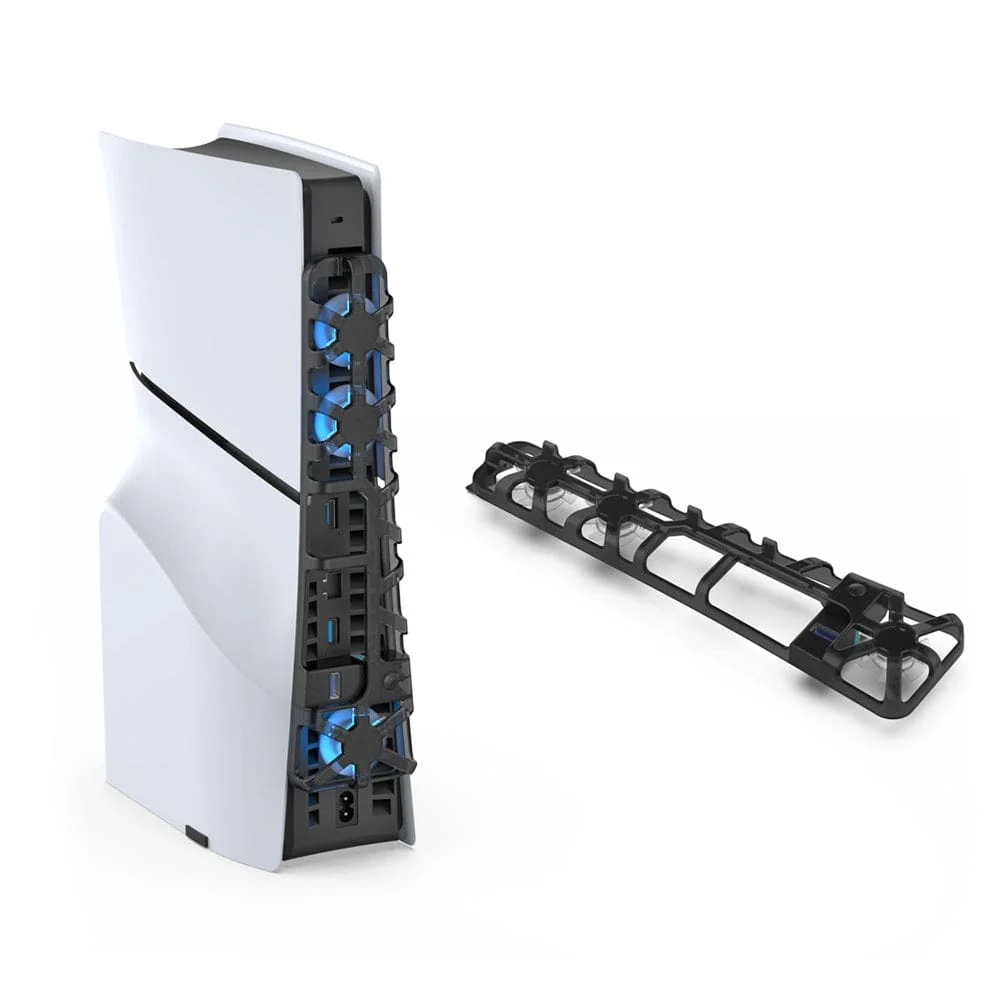Dobe TP5 Triple Fan Cooling Bracket for PS5, Blue Fan LED - Image 6
