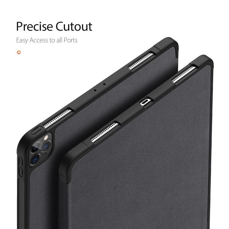Apple iPad Pro 12.9 Domo Magnetic Flip Front Tri-Fold Protective Tablet Cover - Image 7