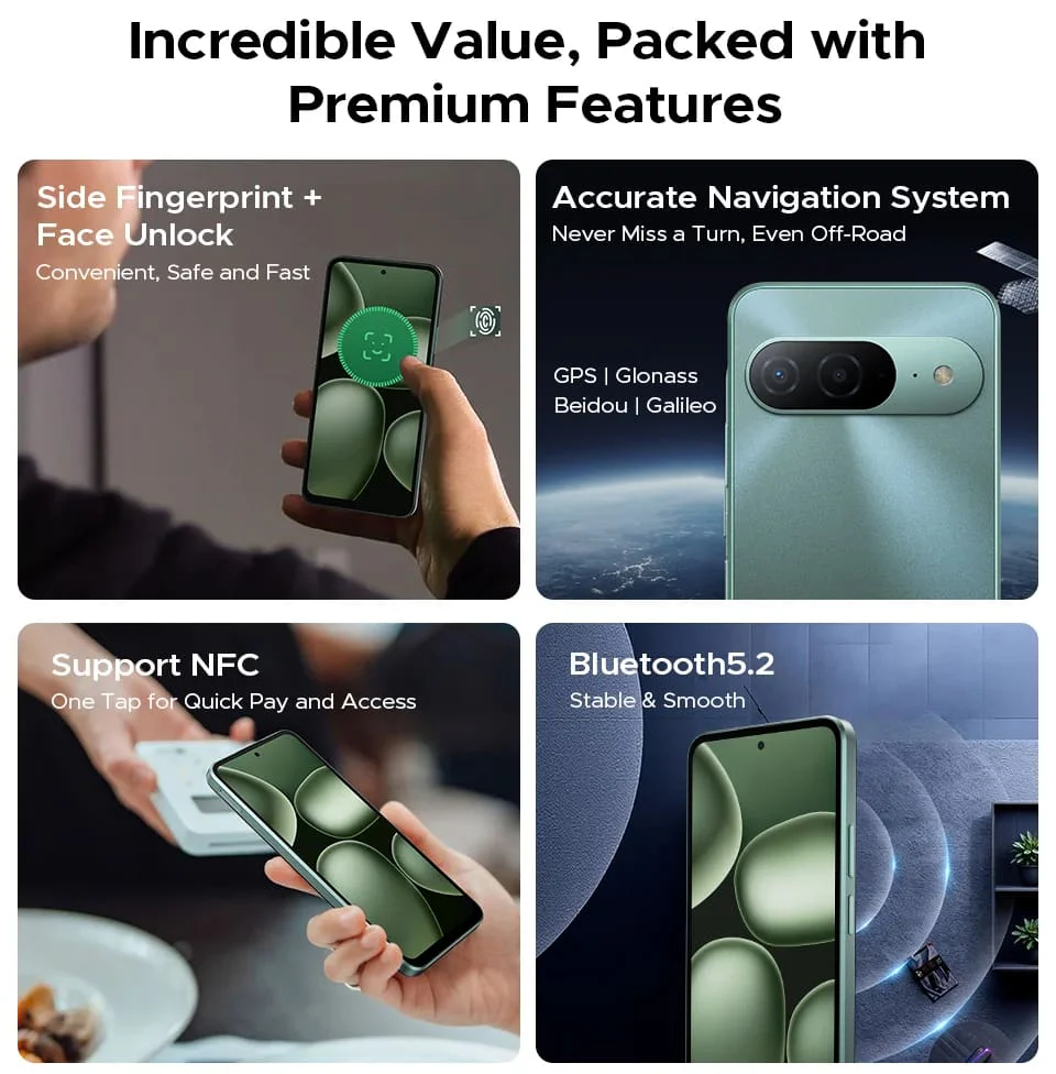 DOOGEE B10 4G Waterproof Smartphone | 7600mAh Battery | 6.63" 120Hz FHD Display - Image 10