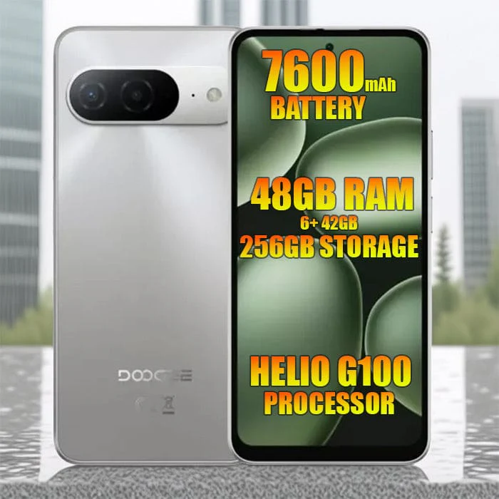 DOOGEE B10 4G Waterproof Smartphone | 7600mAh Battery | 6.63" 120Hz FHD Display - Image 16