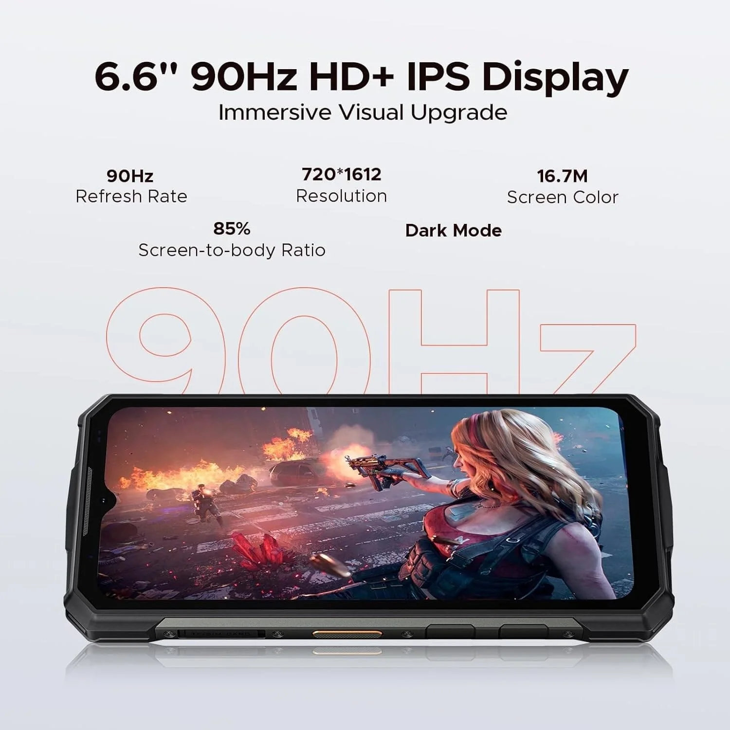 Doogee Fire 5 Rugged Smartphone | 13000mAh Battery & 6.6-Inch Display - Image 5
