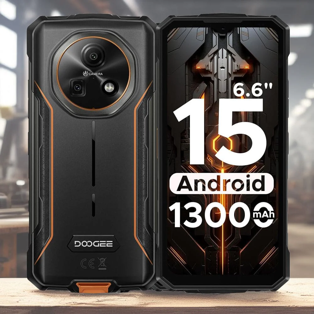 Doogee Fire 5 Rugged Smartphone | 13000mAh Battery & 6.6-Inch Display - Image 8
