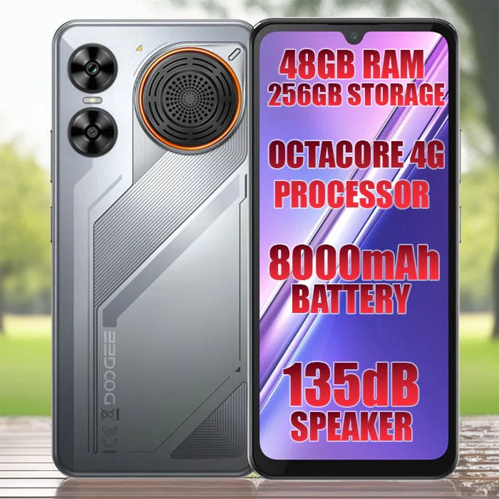 DOOGEE M30 4G Waterproof Smartphone | 8000mAh Battery | 6.88" 120Hz Display - Image 11
