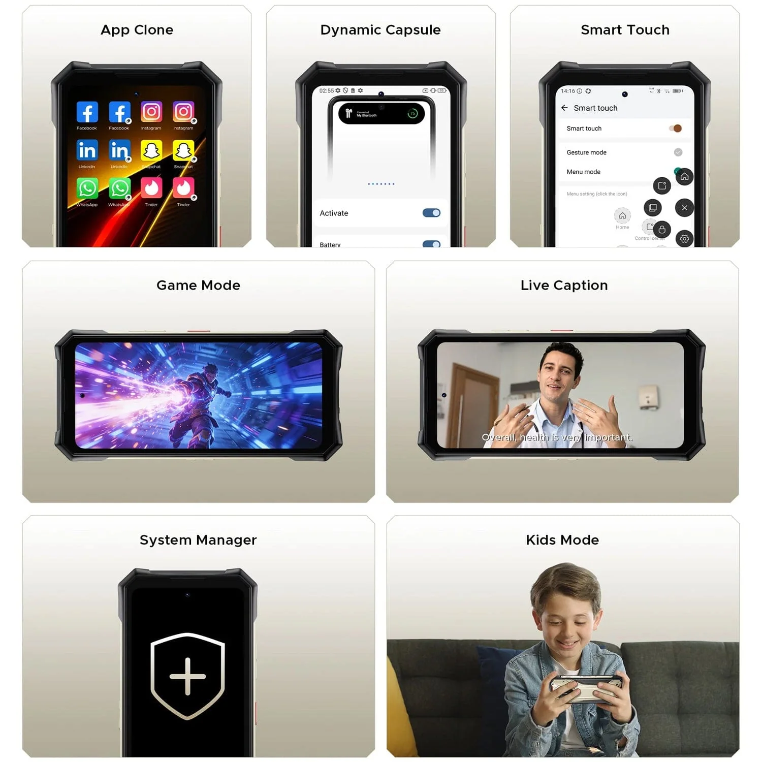 Doogee S300 Plus 5G Rugged | 11000mA Battery | 12GB RAM+1TB | 6.78in Display | 200MP Camera - Image 9