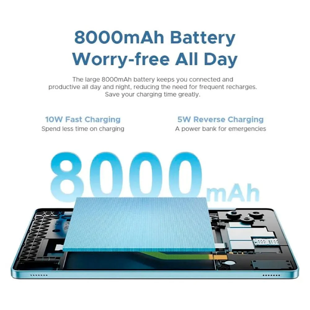 Doogee Tab G6 Tablet VIP Edition | 6GB+256GB | 11" Display | Keyboard, Mouse and Stylus - Image 4