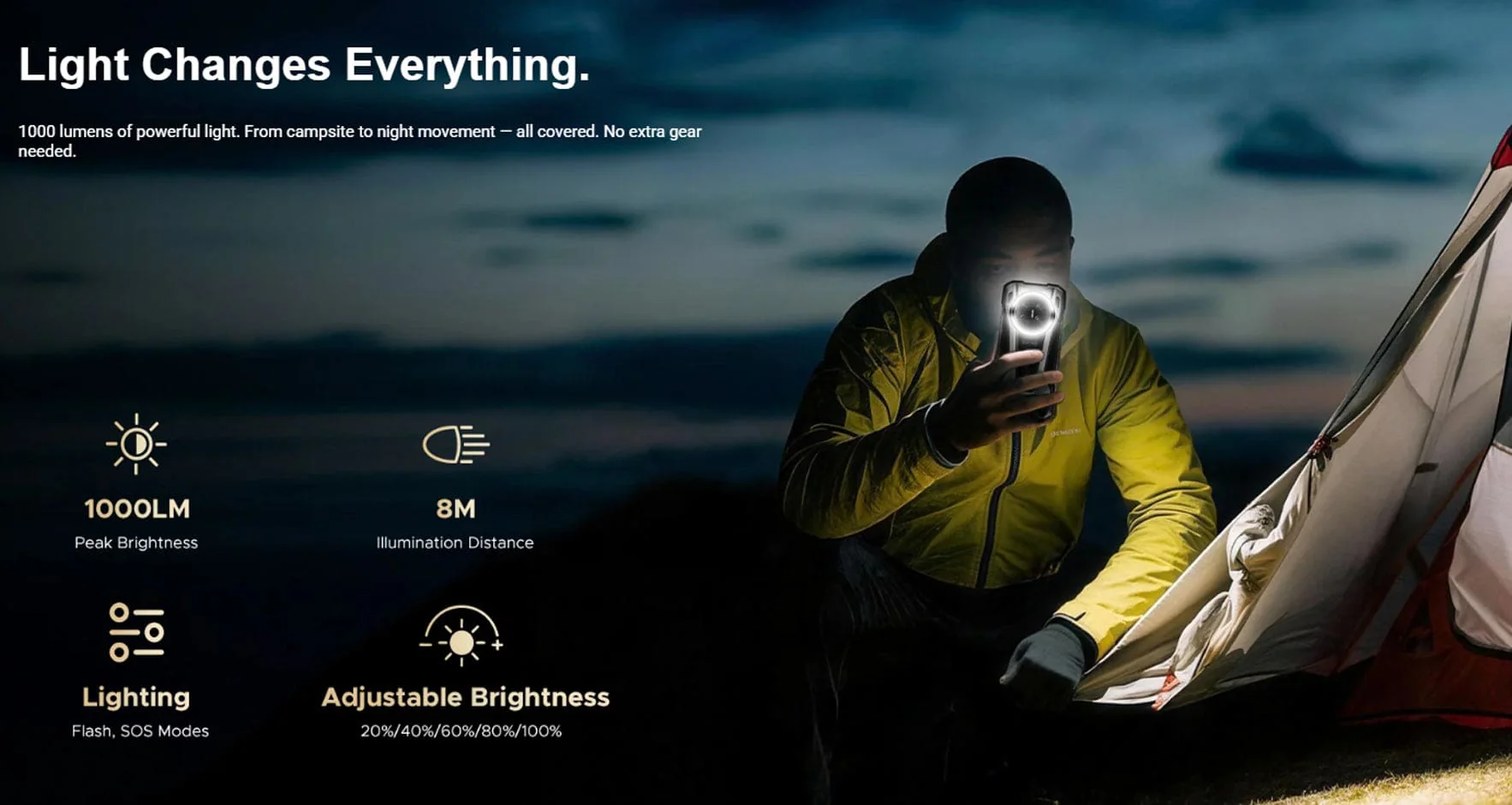 DOOGEE V Max 2 5G Rugged Phone | 22000mAh Battery | 6.58" 120Hz Screen | 512GB ROM | Android 16 - Image 7