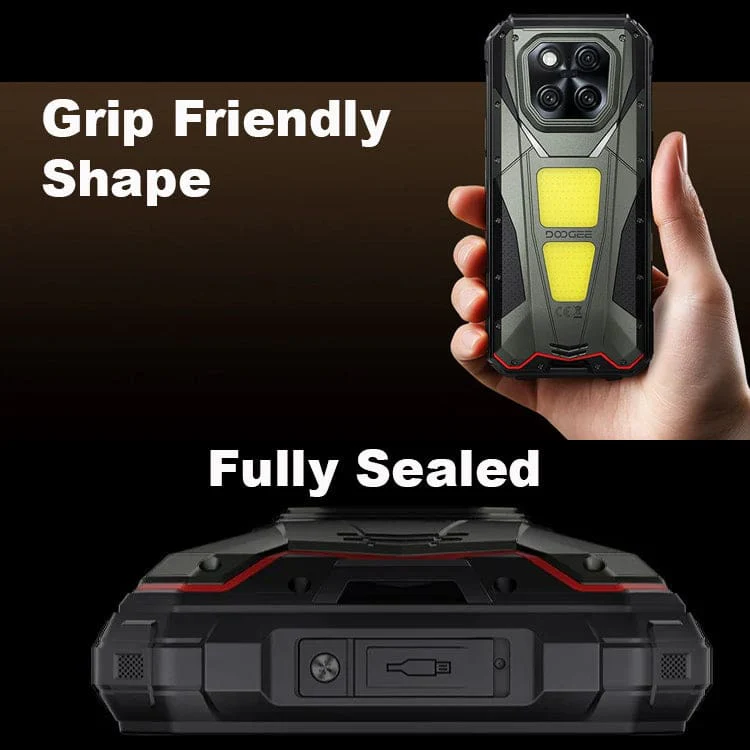 Doogee V Max LR 5G Rugged VIP Edition | Laser Measure | 16GB+512GB | 20500mAh | 200MP Samsung Camera - Image 12