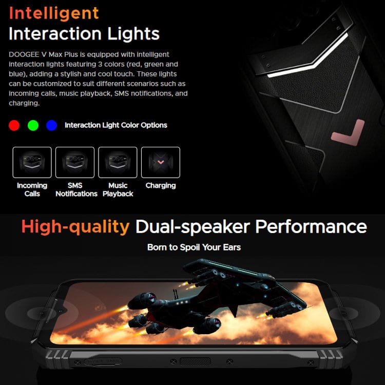 Doogee V Max Plus 5G Rugged, 16GB+512GB, 22000mAh,200MP Samsung Camera, IR Night Vision - Image 6