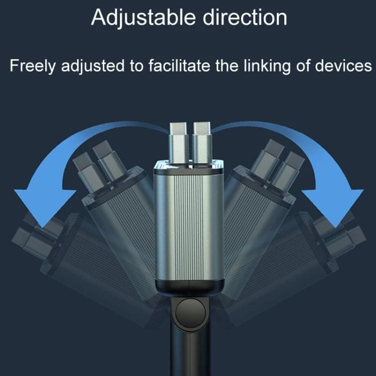 Dual Retractable Type-C 65W PD Car Charger | 12V/24V | Battery Display | LED Lighting - Image 5