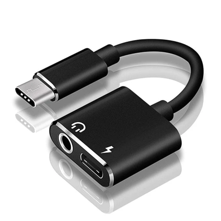 Audio Adapter | Type-C to 3.5mm Plus Type-C Charging | Model DL8601 - Image 2