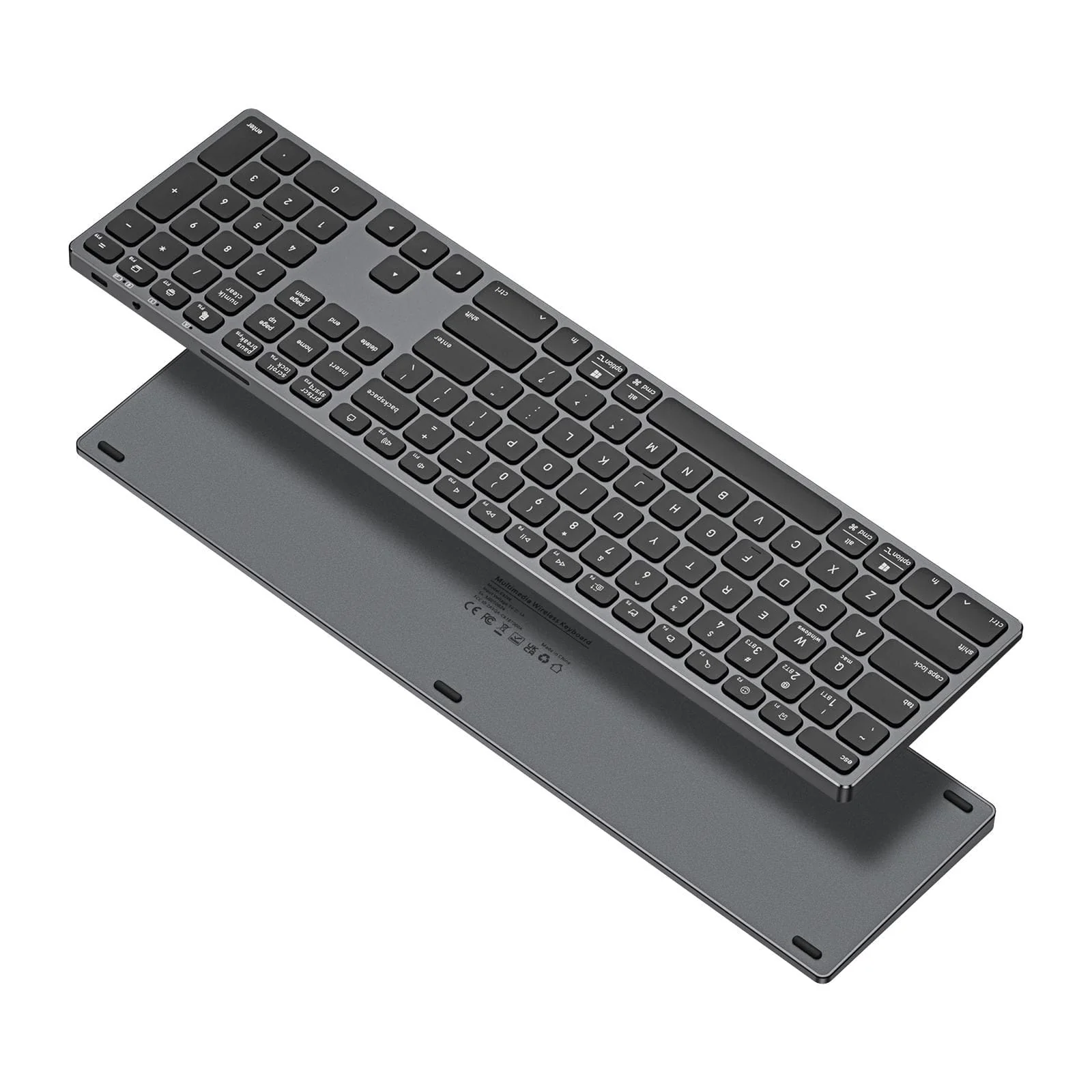Dux Ducis LK Series Universal Wireless Keyboard with Numpad | Rechargeable - Image 2