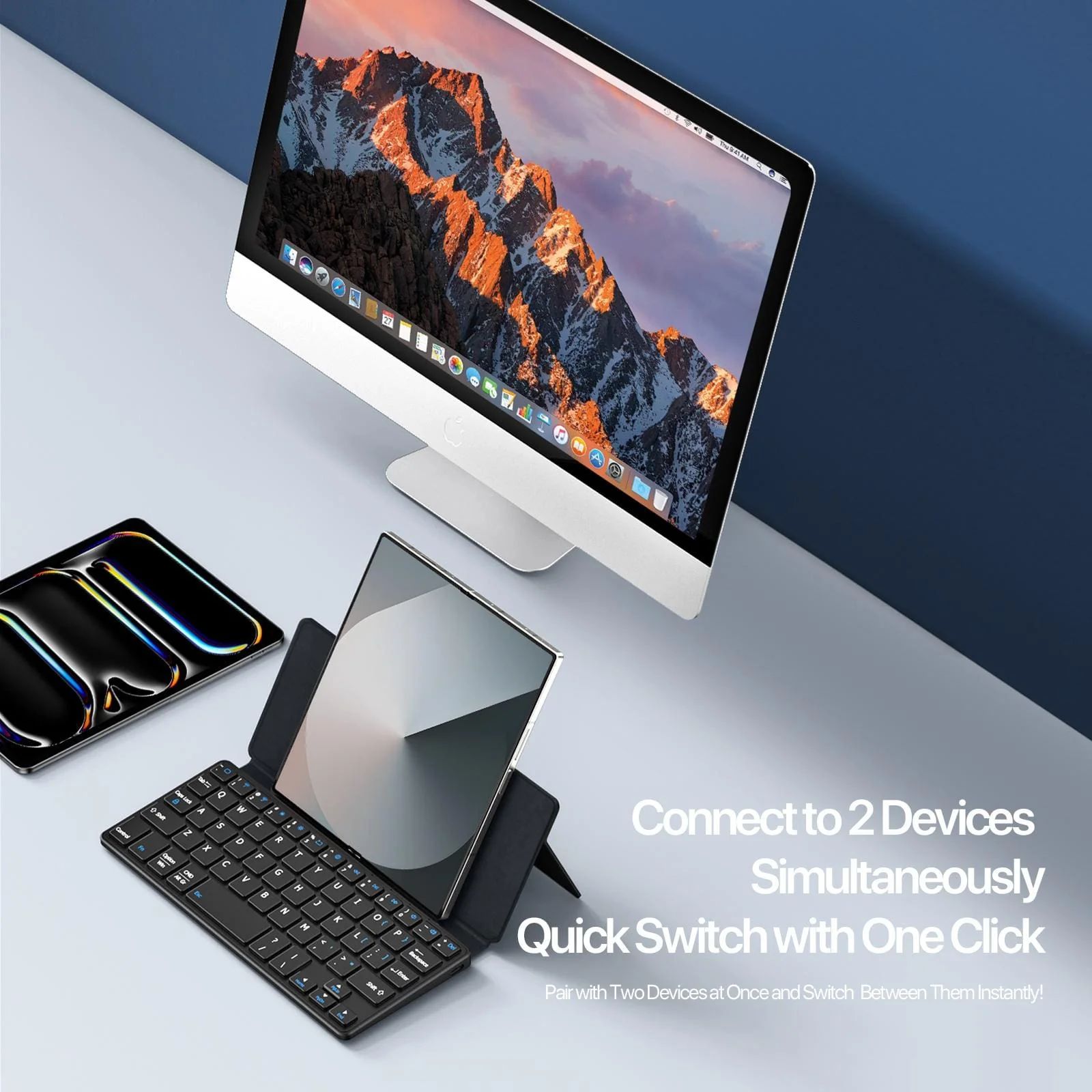 DUX DUCIS OK Mini Series Portable Mini Keyboard with Stand - Image 4