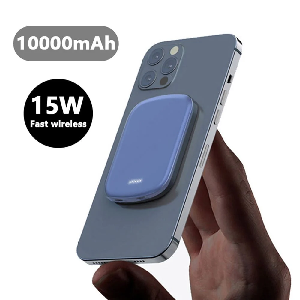 E29 10000mAh Magnetic Wireless/Wired Power Bank | MagSafe Compatible | Fast Charging - Image 3