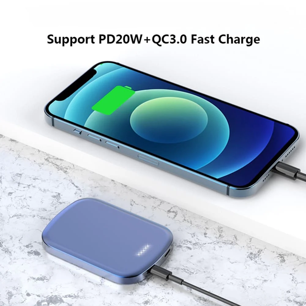 E29 10000mAh Magnetic Wireless/Wired Power Bank | MagSafe Compatible | Fast Charging - Image 4