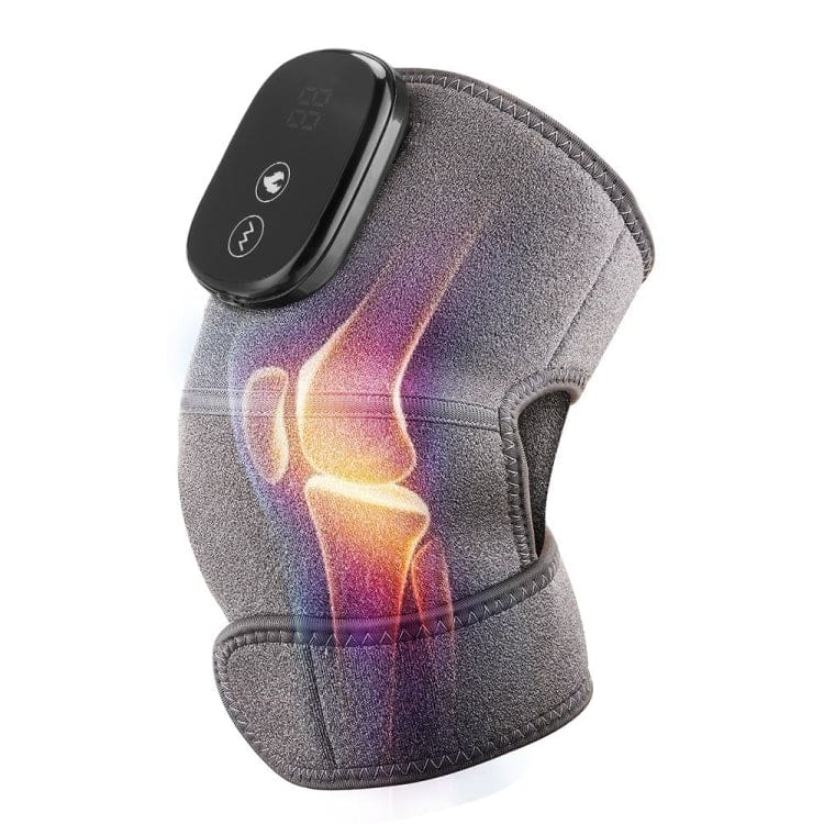 Electric Heating Therapy Knee Massager & Vibration Pad - Image 2