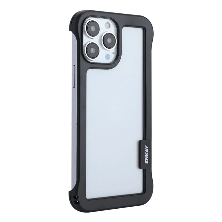 Apple iPhone 13 PRO MAX Enkay Shockproof Frameless Protective Cover plus Glass Screen Protector