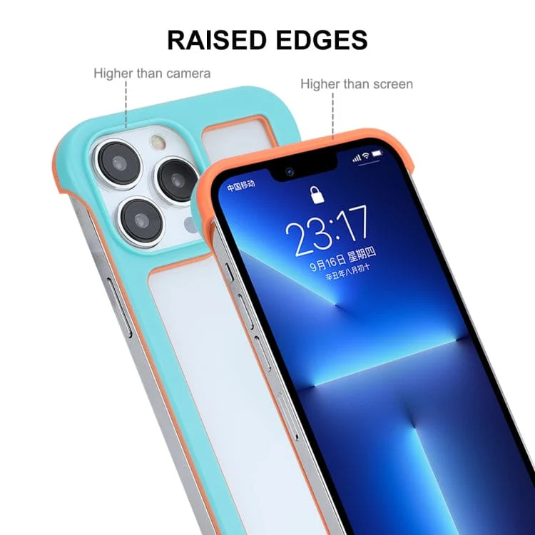 Apple iPhone 13 PRO MAX Enkay Shockproof Frameless Protective Cover plus Glass Screen Protector - Image 3